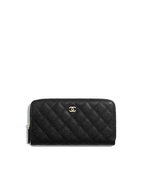 chanel long wallet|chanel zipped wallet.